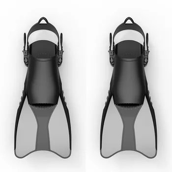 2023 Yeni Ayarlanabilir Dantel-Up Profesyonel Kurbağa Ayakkabı Erkek Serbest Dalış Şnorkel Eğitim Yüzme Ekipmanları Yetişkin Palet