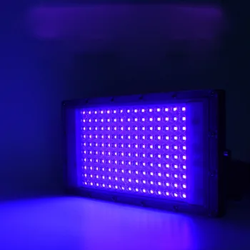 Led 100W 300W Mor ışık 365nm UV Kür Lambası 395nm Floresan Algılama Lambası Gölgesiz Tutkal UV Kür lambası Yeşil Yağ Reçine