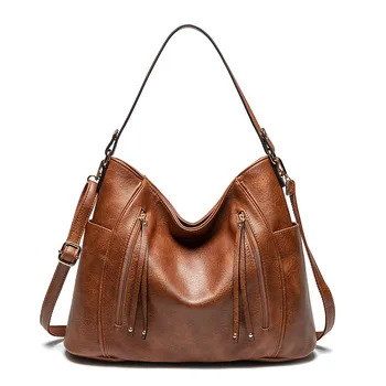 Lüks Kadın Çanta Çanta Kadın Ünlü Marka postacı çantası deri Tasarımcı Çanta 2021 Vintage Büyük Hobos Kadın Çantası Sac bolso