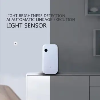 Akıllı ev Tuya Zigbee Zigbee Hub gereklidir Wifi parlaklık sensörü aydınlık sensörü akıllı ışık sensörü
