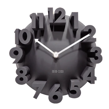 Duvar saati Modern 3D Üç Boyutlu Tasarım Dilsiz Dekorasyon Oturma Odası elektronik saat Ücretsiz Kargo Reloj De Pared