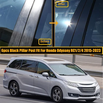 6 Adet Araba Pillar Mesajları Kapı Pencere ayar kapağı Çıkartmalar Honda Odyssey için RC1/2/4 2015 2016 2017 2018 2019 2020 2021 2022 2023