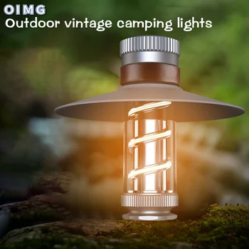 LED Şarj Edilebilir Taşınabilir kamp feneri Kamp Parlak El Feneri Kademesiz Karartma Su Geçirmez Güçlü El Çalışma ışığı