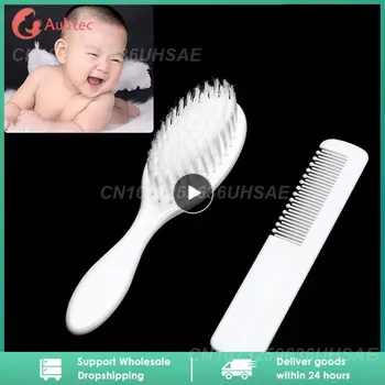 1~10 ADET Yumuşak Bebek Tarak ve Fırça Bebek Saç Fırçası Yenidoğan Bakım Bakım Saç Bakım Ürünleri Saç Fırçası Baş Masajı Tarak Bakımı