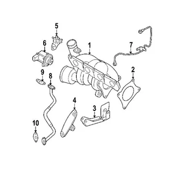 Turboşarj Kesme ayrıştırma vanası DV Devridaim 06H145710D için A3 A4 A5 TT Golf