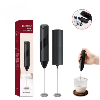Elektrikli El süt köpürtücü ABS Plastik Otomatik Döner Yumurta Çırpıcı Kahve Köpürtücü içecek mikseri Çırpma Pişirme Karıştırma Araçları