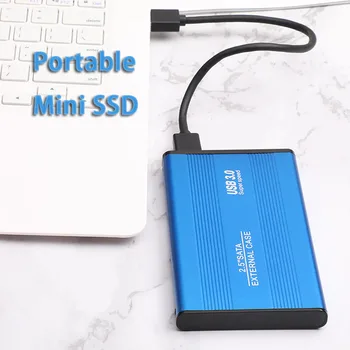 Taşınabilir SSD Çıkarılabilir Metal Mekanik sabit disk USB3. 0 Harici Katı Hal sabit disk sürücüsü Tip-c Arayüzü 500 GB-2 TB Çok
