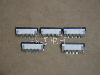 Yeni FPC FFC Esnek Kablo konektör soket 1.0 mm Pitch 10pin 12pin 15pin 16pin 20pin 28pin 40pin Altında Çekmece