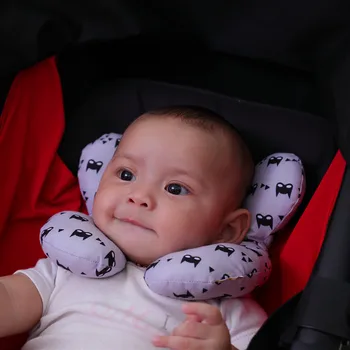 Bebek Yastık Koruyucu Seyahat Araba Koltuğu Baş Boyun Desteği Yastıklar Yenidoğan Çocuk U Şekli Kafalık Yürümeye Başlayan Yastık 0-3 yıl