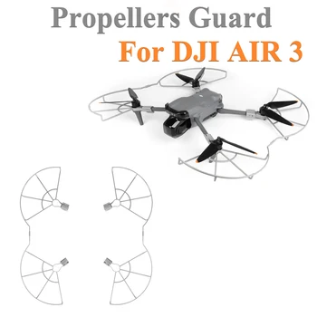 Pervaneler Guard DJI HAVA 3 Pervane Blade Koruma Tampon Halka Anti-çarpışma Yaralanmayı Önlemek Hızlı Bırakma Hava 3 Drone ACC
