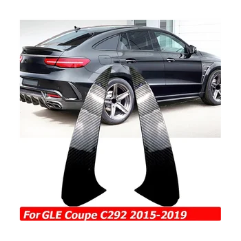 Arka Tampon Spoiler Hava Firar Trim için Mercedes Benz GLE Coupe C292 GLE63S GLE400 GLE450 4MATIC AMG 2015-2019 için Karbon