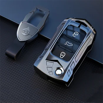 Araba Anahtarı Durum katlanır anahtar çantası Volkswagen VW Golf 3 4 5 6 mk4 mk6 Passat b5 b6 b7 b8 cc Polo Tiguan mk2 Touran Jetta 6 Bora mk6
