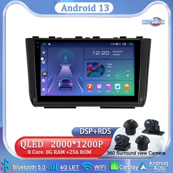 Android 13 Hyundai Creta İçin 2 IX25 2020 2021 Carplay Araba Radyo Multimedya monitör ekranı TV Video Oynatıcı Navigasyon stereo GPS