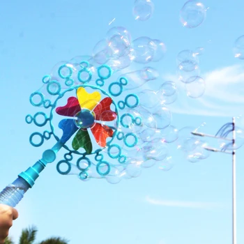 Yaz Açık Kabarcık Fırıldak Oyuncaklar 100ml Kabarcık Su Üfleme Kabarcık Değnek Sabun Köpüğü Makinesi Kız Erkek plaj oyuncakları Hediyeler