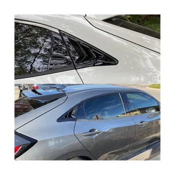Honda Civic Type R Hatchback 2017-2020 Arka Yan Havalandırma Penceresi Panjur Kapak Üçgen Pencere Döşeme