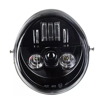 V Rod VRSC 2002-2017 için Vrod LED Ön Far Hİ / Düşük ışın, siyah