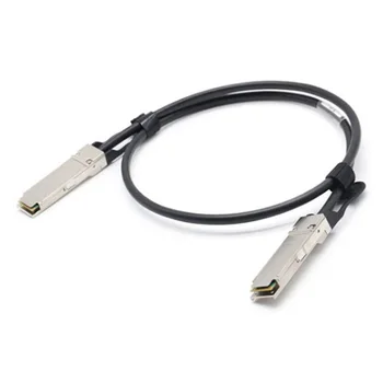 100G QSFP28 Pasif Direkt Bağlantılı Bakır Twinax Kablo 1-5M Uyumlu Aşırı Ağlar 10414