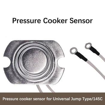 Pirinç Ocak Sensörü Evrensel Atlama Tipi / 145C Elektrikli düdüklü tencere Termostatı Manyetik Çelik Pirinç Ocak Sıcaklık Probu