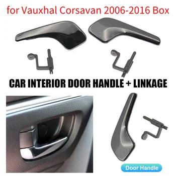 Araba İç Kapı Kolu + Biyel Kaplama İç Kapı Tokmağı Metal Sol / Sağ 13297813 Vauxhall Corsavan 2006-2016 Kutu