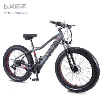 26 İnç Alüminyum Alaşım Gizli Lityum Pil Bisiklet Yetişkin Yardımcı Dağ Bisikleti Kaba Tekerlek Kar Araci Fatbike 750w