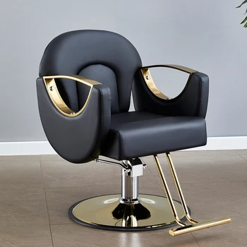 Güzellik Kuaförlük Berber Sandalyeleri Pedikür Ekipmanları Estetik Berber Sandalyeleri Recliner Kapperstoel Ticari Mobilya YQ50BC