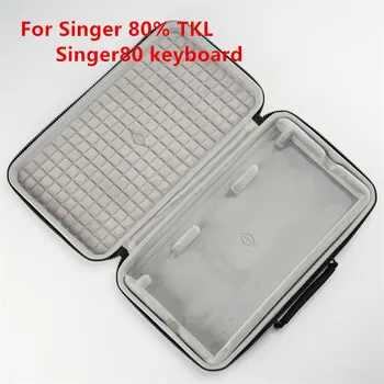 Taşınabilir saklama kutusu Sert Taşıma Çantası Şarkıcı 80 % TKL Singer80 Klavye Durumda