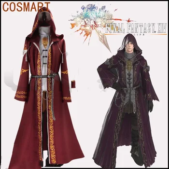 COSMART Oyunu Final Fantasy XIV FF14 Fandaniel Cosplay Kostüm Amon Cosplay Cadılar Bayramı Üniforma Erkekler Karnaval Parti Kıyafetleri