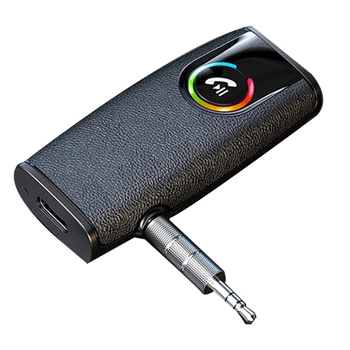 Bluetooth Ses Adaptörü BT5. 3 Ses Müzik AUX Adaptörü İçin 3.5 Mm Jack Kulaklık araba hoparlörü Handsfree Destek TF Kart