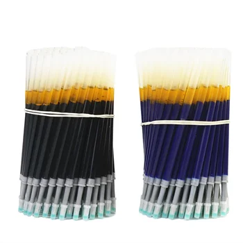 Preslenmiş Jel kalem dolum 0.5 mm Siyah Mavi G-5 / k35 11cm Kalemler yedekler