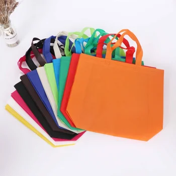 Kadın Katlanabilir alışveriş çantası Kullanımlık Eko Unisex Kumaş dokunmamış omuz çantaları Tote Bakkal Büyük Çanta Kılıfı