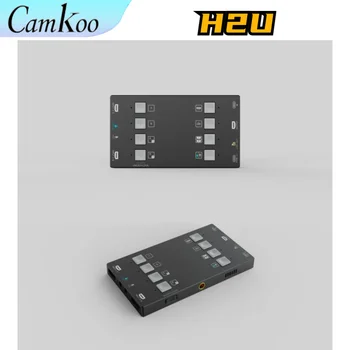 CAMKOO H2U ÇİFT 4K HDMI SES VİDEO KARIŞTIRMA YAKALAMA Sürücü gerektirmez 6 Ekran Modu Yapılandırmaları 2*4K HDMI™ - USB-C™