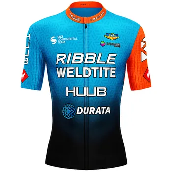 Yeni HUUB Bisiklet Jersey Yaz Yüksek Kaliteli Kısa Kollu Giyim Maillot Ropa Ciclismo Erkekler Bisiklet Bisiklet Takımı Hızlı Kuru Gömlek