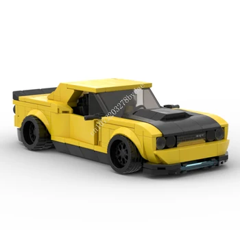 363 ADET MOC Hız Şampiyonları Dodge Challenger Hellcat Araba Modeli Yapı Taşları Teknoloji Tuğla Yaratıcı Montaj Çocuk Oyuncak Hediye