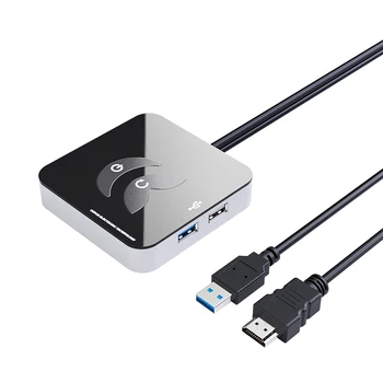 USB3.0/2. 0 Açık Kapalı Anahtarı Düğmesi 5Gbps Masaüstü Bilgisayar Güç Anahtarı Evrensel Yüksek hızlı İletim Esports Ofis Otel