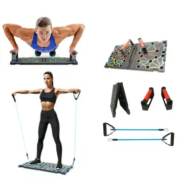 ın 1 Push Up Raf Kurulu Sistemi Fitness Egzersiz Tren Gym Egzersiz ile 2 Direnç Bantları ve Pilatus Barlar
