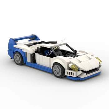 313 ADET MOC Hız Şampiyonları Maseratied MC12 Yol Araba Modeli Yapı Taşları Teknoloji Tuğla DIY Yaratıcı Montaj Çocuk Oyuncakları Hediye