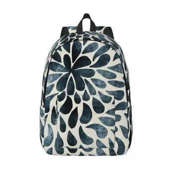 Petal Klasik temel Tuval okul sırt çantası rahat sırt çantası ofis sırt çantası erkekler Kadınlar için