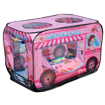 Çocuk kapalı ve açık taşınabilir katlanabilir araba temalı oyuncaklar çoklu stilleri renkler küçük evler çocuk çadırları oyun evleri