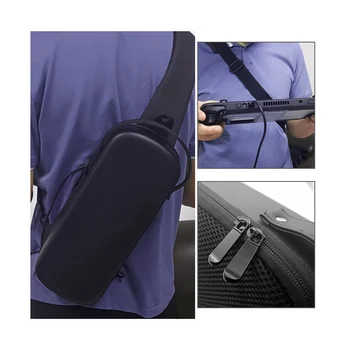 Saklama çantası Buhar Güverte EVA Seyahat Taşıma Çantası Taşınabilir Oyun Konsolu Koruyucu Kılıfı Anti-Scratch Messenger Çanta