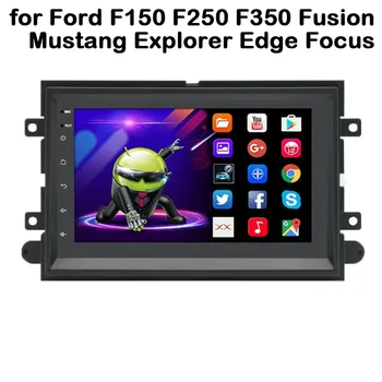 7 İnç Android 12 Araba Radyo GPS Navi Multimedya Video Oynatıcı Ford F150 F250 F350 Fusion Mustang Explorer Kenar Odak CarPlay