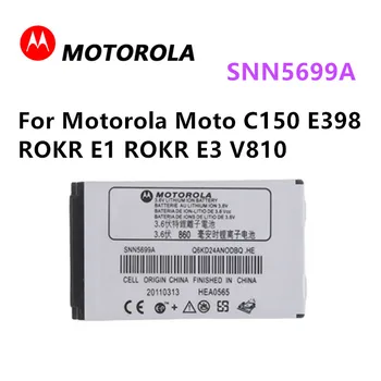 SNN5699A 860 mAh motorola pili Moto C150 E398 ROKR E1 ROKR E3 V810 Telefon