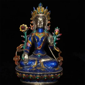 YM Cobre Colección De Estatuas Chino Hecho A Mano Brasil Estatua De Tara Buda Estatua De Bodhisattva Guanyin Regalo Exquisito Fe